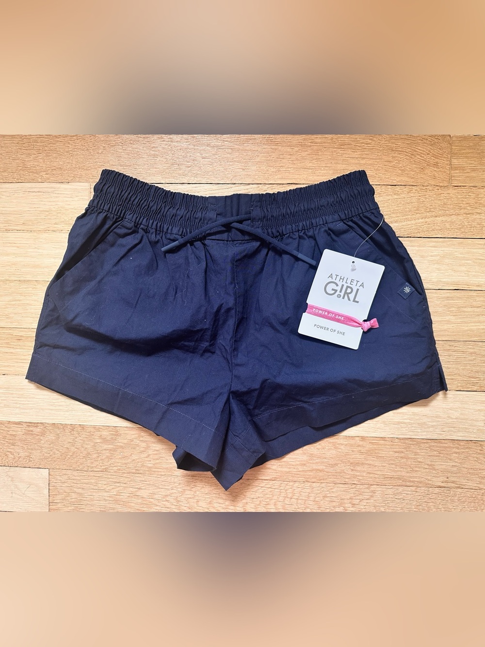 Athleta girl Navy Relaxed Camp Short, Size L/12